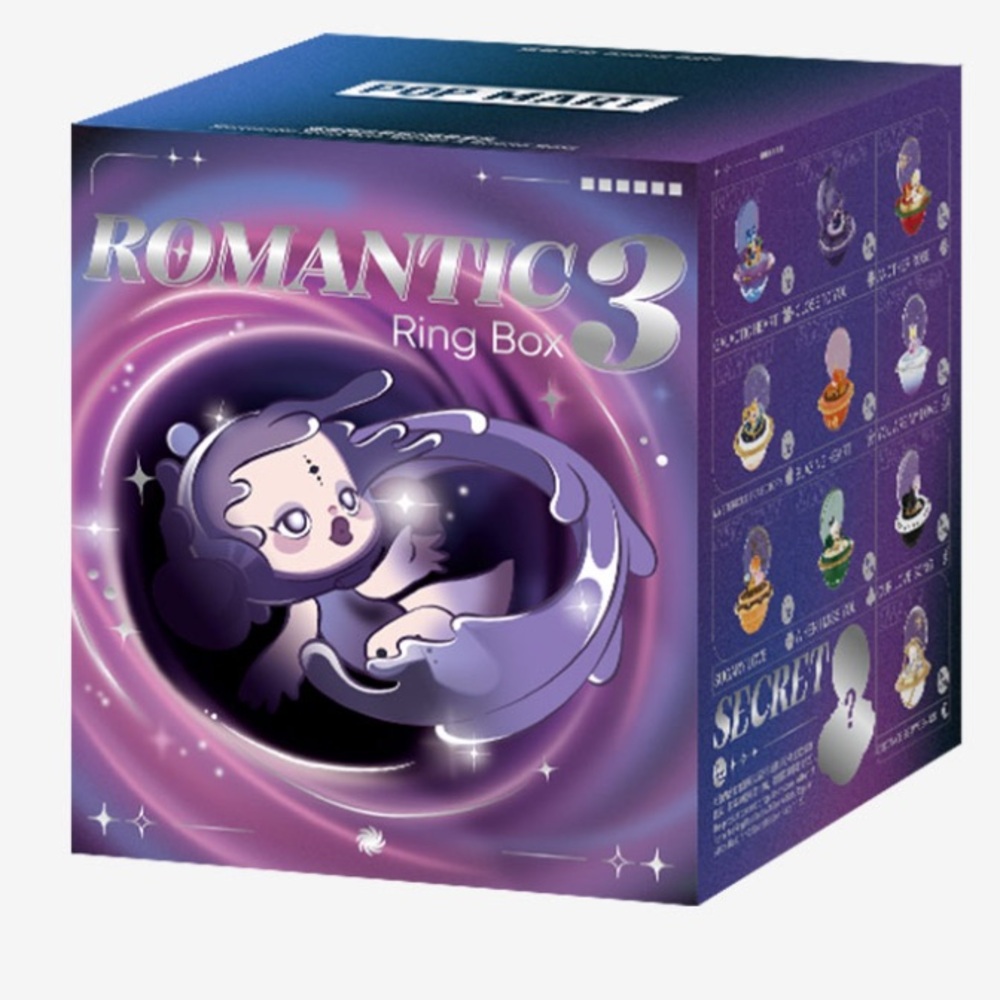PopMart Romantic 3 Ring Box - Pino Jelly Sugary Love - Picture 2 of 4